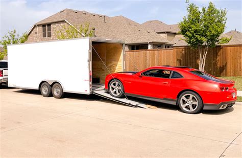 Enclosed Car Hauler for Rent - Right Away Rentals