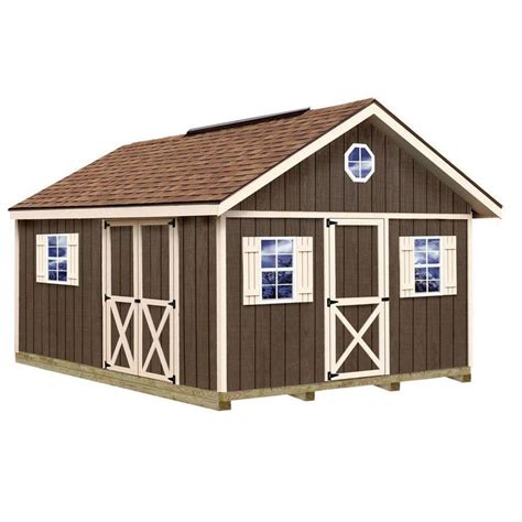 Best Barns (Common: 12-ft x 16-ft; Interior Dimensions: 11.42-ft x 15. ...