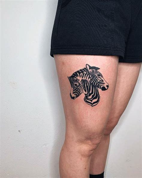 Top 100 Best Zebra Tattoos For Women - Striped Animal Design Ideas