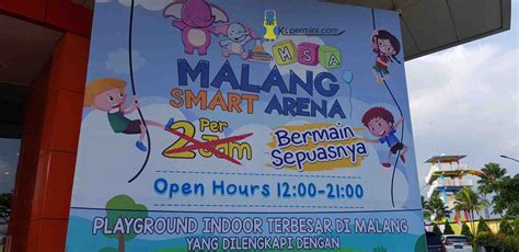 Malang Smart Arena, Playground Indoor Terbesar di Malang Raya - KOPER MINI