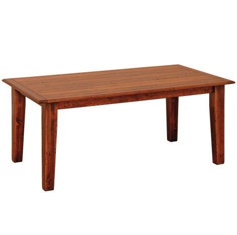 McRae Farmhouse Dining Table With a Planked Top | Cabinfield