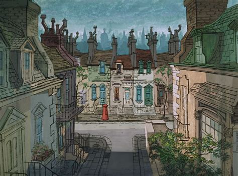 Animation art from Disney’s 101 DALMATIANS (1961). | Disney concept art, Animation background ...