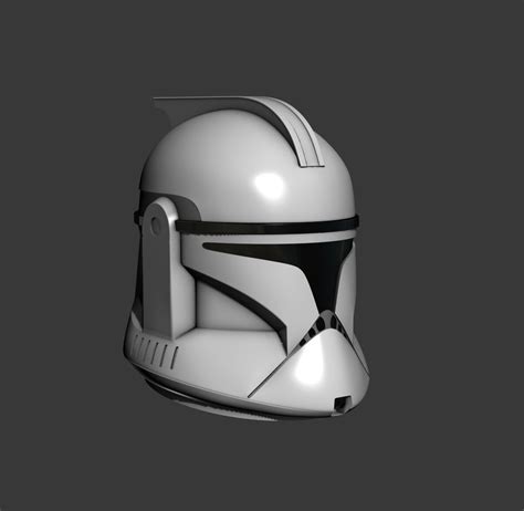 Phase Animated Clone Trooper Helmet 3D Print Files – Galactic Armory ...