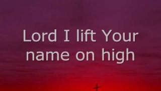 MercyMe - Lord I lift your name on high Chords - Chordify