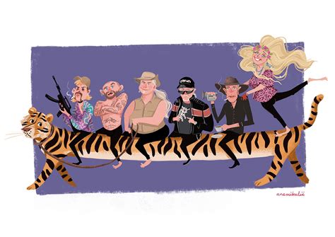 Tiger King - Characters on Behance