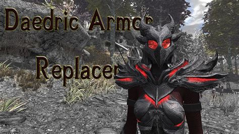 Skyrim Female Daedric Armor Mods