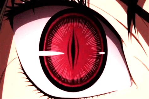 Red Anime Eye Pfp Gif