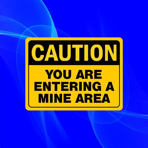 mine-safety-signs - Sign Style