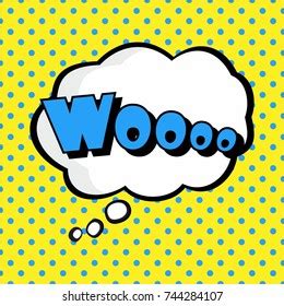 Wording Sound Effect Comic Speech Bubble Stock Vector (Royalty Free) 744284107 | Shutterstock