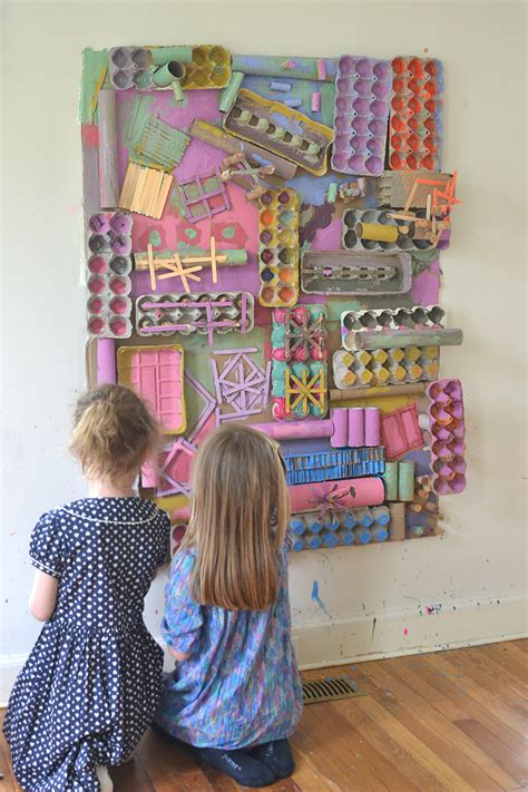 Recycled Materials Art Wall - ARTBAR