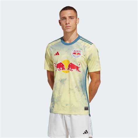 adidas Men's Soccer New York Red Bulls 23/24 Home Jersey - Yellow adidas US