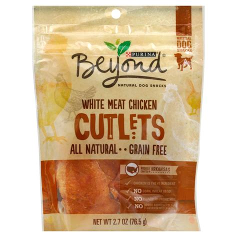 Purina Beyond Natural Snacks White Meat Chicken Cutlets - Shop Dogs at H-E-B