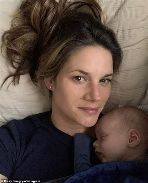 Missy Peregrym and husband Tom Oakley welcome their newborn son Otis Paradis | Daily Mail Online