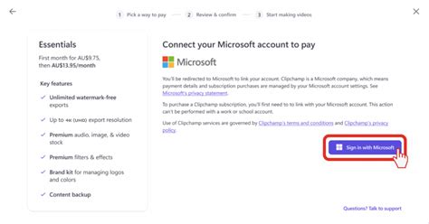 What are the Clipchamp paid plans and how do they work? - Microsoft Support