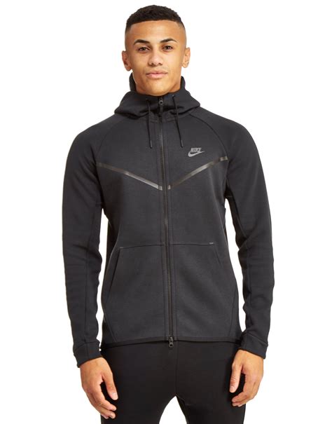 Lyst - Nike Tech Fleece Windrunner Hoody in Black for Men