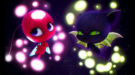 Miraculous Ladybug SpeedEdit: Space Tikki & Astro Plagg |FANMADE| - YouTube