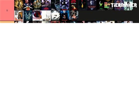 Top 12 horror movie franchises Tier List (Community Rankings) - TierMaker