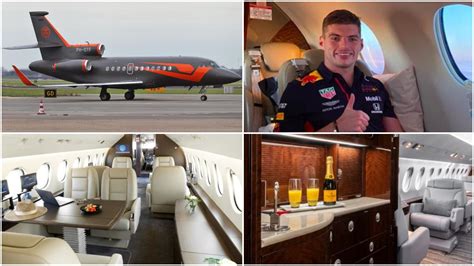 Desde dentro: el impresionante jet privado que Verstappen compró por 14 ...