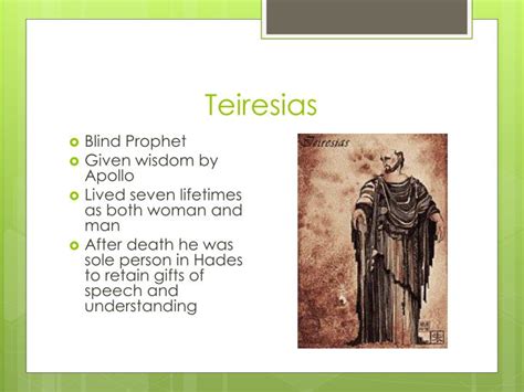 PPT - Teiresias PowerPoint Presentation, free download - ID:2638784