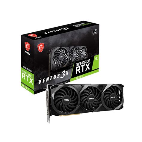 MSI GeForce RTX™ 3070 Ti VENTUS 3X 8G GDDR6X OC - Graphics Card | MSI ...