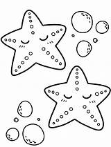 Print 25  Free Starfish Coloring Pages For Kids ⭐🐟 sketch template
