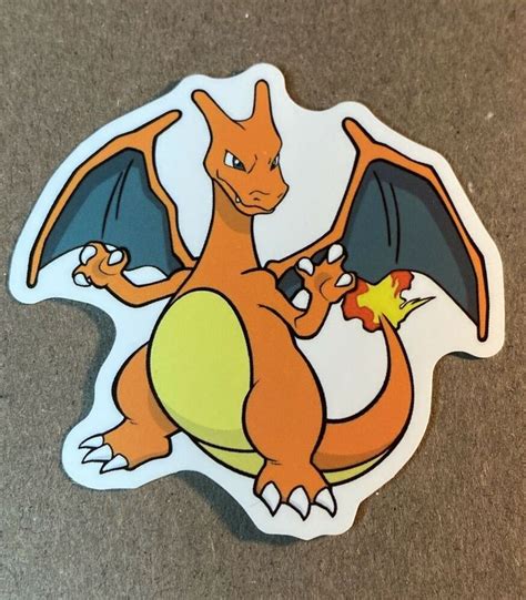 Pokemon Stickers Charizard | eBay in 2021 | Pokemon stickers, Pokemon ...