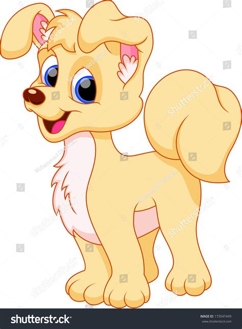 Cute Female Dog Cartoon Stock Vector (Royalty Free) 173547449 | Shutterstock