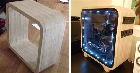 I Made A Computer Out Of Wood | Bored Panda