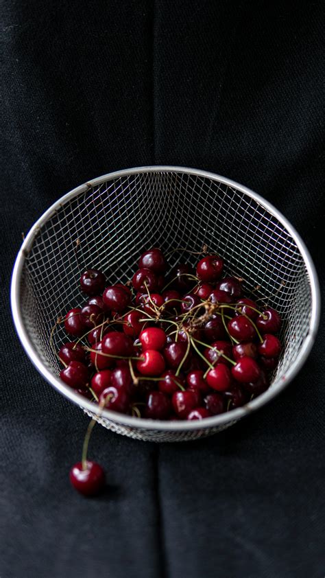 Red Apple Fruit on dark background with water drops · Free Stock Photo