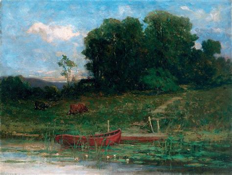 The Farm Landing, 1892 - Edward Mitchell Bannister - WikiArt.org