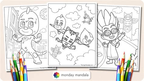 20 PJ Masks Coloring Pages (Free PDF Printables)