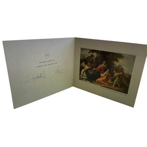 Queen Elizabeth II Christmas Card - The Memorabilia Club