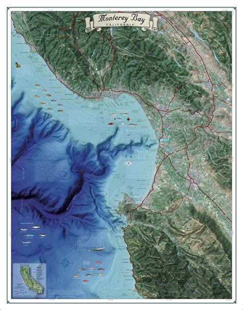 Monterey Bay Map