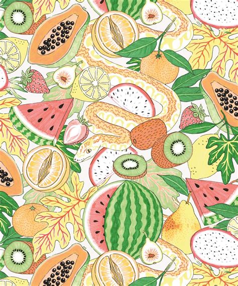 Fruity Wallpaper • Fun & Fresh Wallpaper • Milton & King