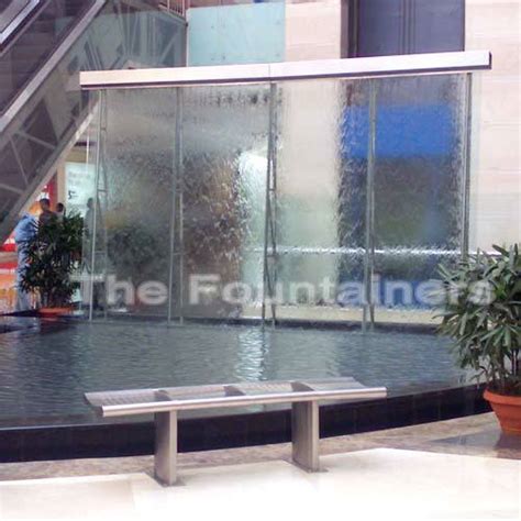 Glass Trickling Water Fountain at Best Price in New Delhi | The Fountainers