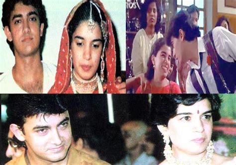 Aamir Khan First Wife | 10 Memorable Pictures | Reviewit.pk