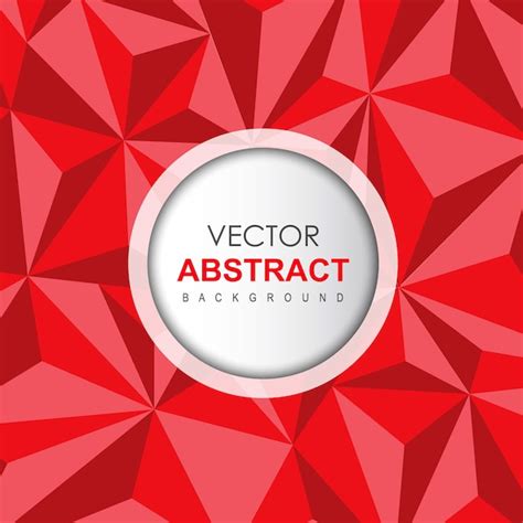 Free Vector | Red Abstract Vector Background