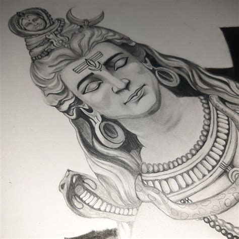 Mahadev | Abstract pencil drawings, Book art drawings, Boho art drawings