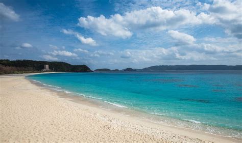 Beach weather in Furuzamami Beach, Zamami Island, Japan in October