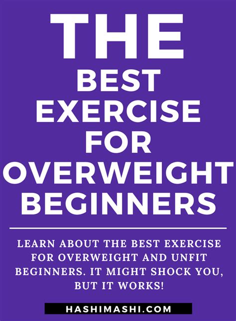 The Best Exercise for Overweight Beginners Will Shock You