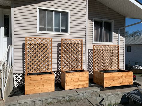 Planter Box Trellis Build Plans – JK Building The Dream