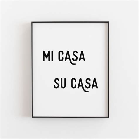 Mi Casa Su Casa - Etsy