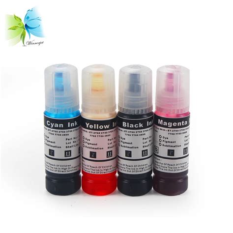 For Epson Expression ET 2700 ET 2750 ET 3700 printer 100ml Compatible Ink Cartridge Disposable ...