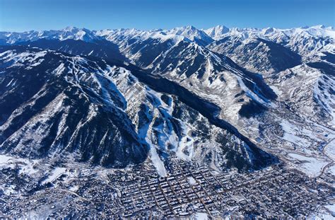 Download Aspen Colorado Aerial Photography Wallpaper | Wallpapers.com