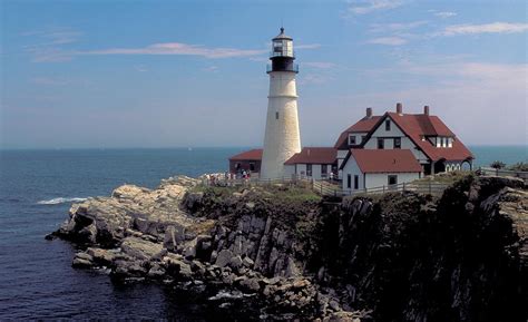 Famous Lighthouse in Rockport Maine Photograph by Carl Purcell