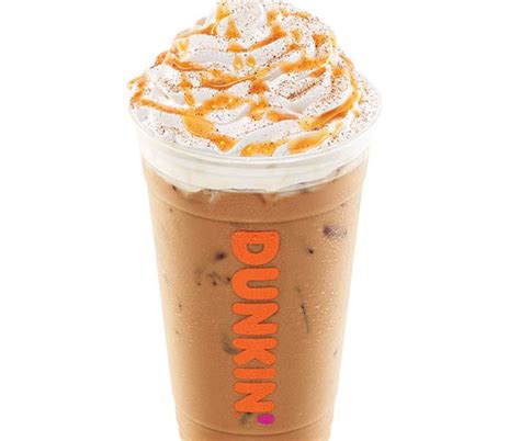 Caramel Swirl Latte - Dunkin' Donuts SG