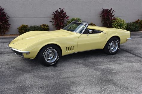 Safari Yellow 1968 Chevrolet Corvette