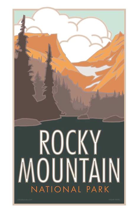 Colorado Archives - Travel Posters | Colorado posters, Rocky mountain ...