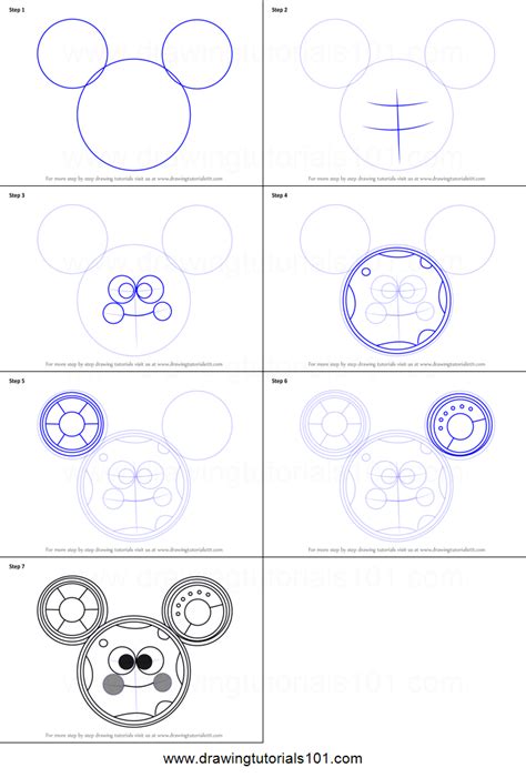 How to Draw Toodles from Mickey Mouse Clubhouse Printable Drawing Sheet by DrawingTutorials10 ...