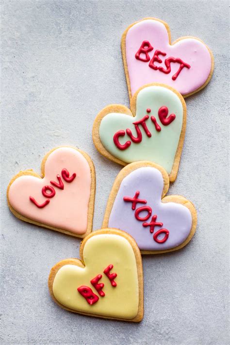 Valentine's Day Heart Sugar Cookies - Sallys Baking Addiction